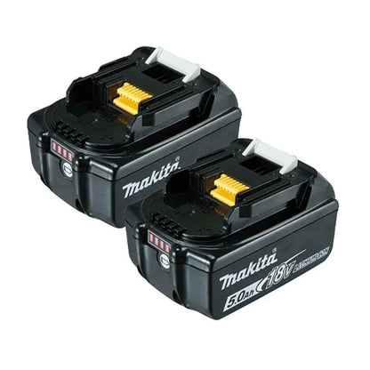 Makita DTM51Z 18 Cordless Multi-Tool with 2 x 5.0Ah Lithium-Ion Batteries